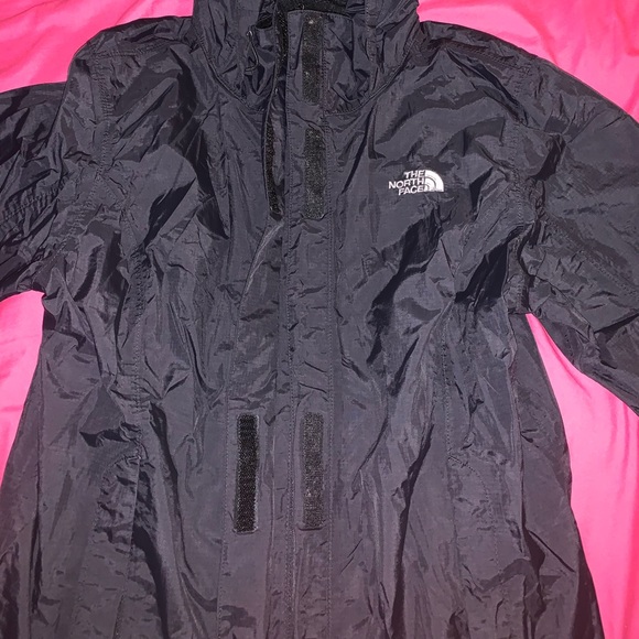 The North Face Black Waterproof Rain Jacket - Picture 2 of 8